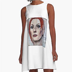 Portrait of Julianne Moore Aline Dress