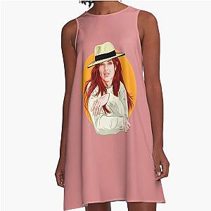 Julianne Moore A-Line Dress