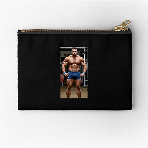Julian Smith My Favorite Bodybuilder Julian Smith Zipper Pouches