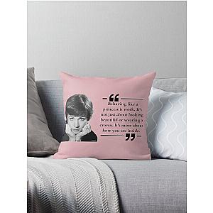 Julie Andrews Quote Throw Pillow