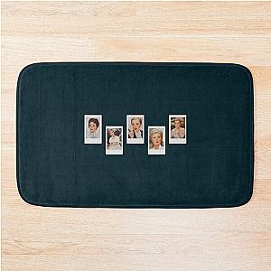 Julie Andrews Polaroids    Bath Mat