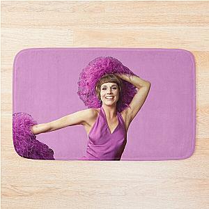 Julie Andrews Purple Cheerleader Bath Mat