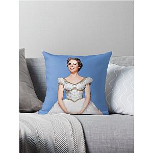 Julie Andrews Cinderella Throw Pillow