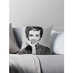 Julie Andrews V Throw Pillow