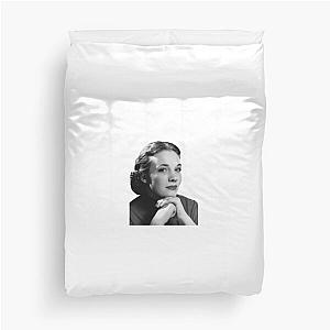 young julie andrews sticker Duvet Cover