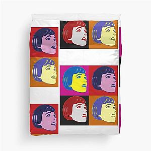 Julie Andrews Pop Art Duvet Cover