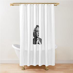 young julie andrews sticker Shower Curtain