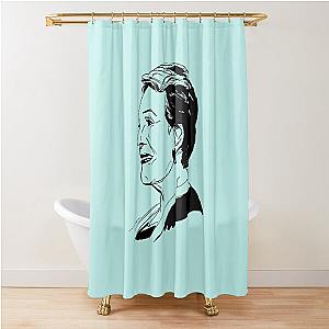 Julie Andrews Outline Shower Curtain