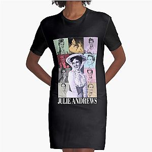 Julie Andrews Eras Tour WHITE Graphic T-Shirt Dress