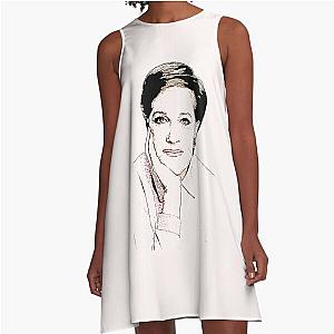 Julie Andrews Outline  A-Line Dress