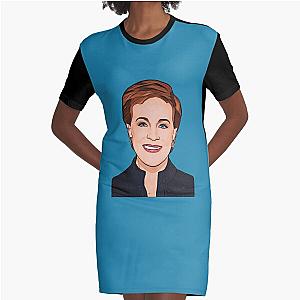 Julie Andrews Cutie Smile Graphic T-Shirt Dress