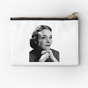 young julie andrews sticker Zipper Pouch