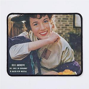 Julie Andrews on Cover of Life Magazine Cover 1954 Mouse Pad