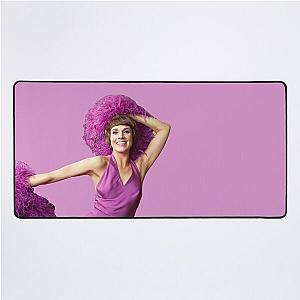 Julie Andrews Purple Cheerleader Desk Mat