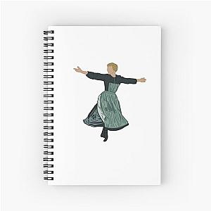 Julie Andrews In the Sound of Music Spiral Notebook