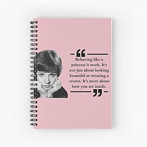 Julie Andrews Quote Spiral Notebook