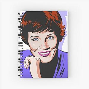 Julie Andrews funny Spiral Notebook