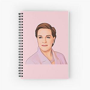 Julie Andrews Queen Clarisse Spiral Notebook