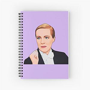 Julie Andrews Victor Spiral Notebook