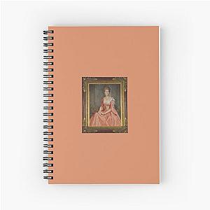 Julie Andrews Queen Clarisse Portrait  Spiral Notebook