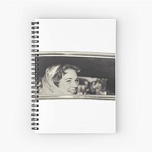 julie andrews wedding day Spiral Notebook