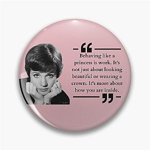 Julie Andrews Quote Pin