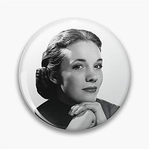 young julie andrews sticker Pin