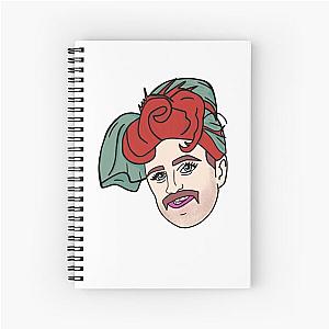 Julien Solomita SOMR face Spiral Notebook