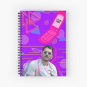 Julien Solomita 90s Claire’s Poster Spiral Notebook