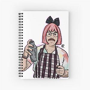 JULIEN SOLOMITA HALLOWEEN QUEEN Spiral Notebook