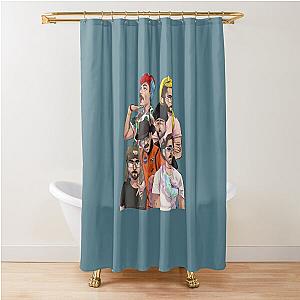 Julien Solomita And Jenna      Shower Curtain