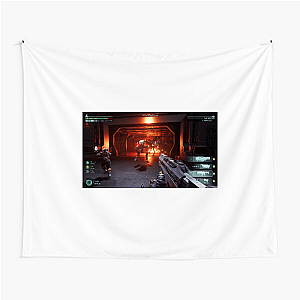 Jump Ship Seamless Space Battles Jump Ship Tapestries