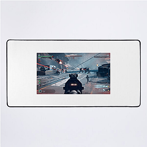 Jump Ship From Ground To Galaxy Jump Ship Mouse Pads