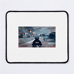 Jump Ship From Ground To Galaxy Jump Ship Mouse Pads