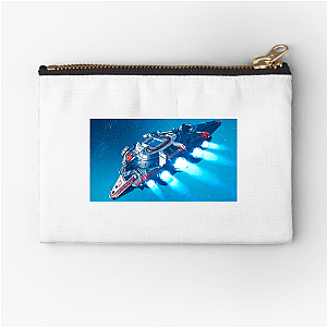 Jump Ship Ready For Liftoff Jump Ship Zipper Pouches