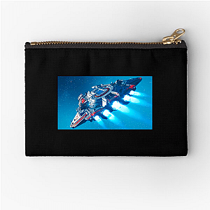 Jump Ship Ready For Liftoff Jump Ship Zipper Pouches