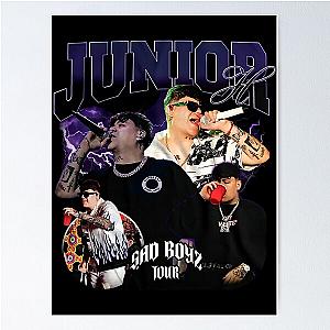 Junior H Sad Boyz Tour vintage Poster