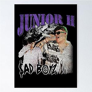 Junior H Sad Boyz Vintage Poster