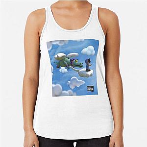 trapped in a dream junior h Racerback Tank Top