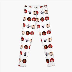 Junior H Sticker Funny Pack Leggings