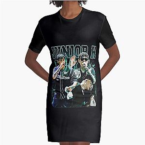 JUNIOR H Vintage Music Tour Graphic T-Shirt Dress