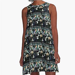 JUNIOR H Vintage Music Tour A-Line Dress