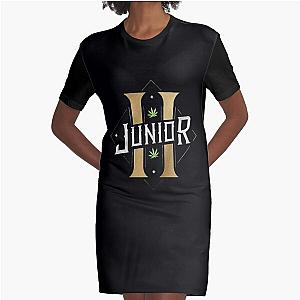 best Junior H logo Graphic T-Shirt Dress