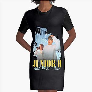 Junior H Sad Boyz 4 Life Graphic T-Shirt Dress