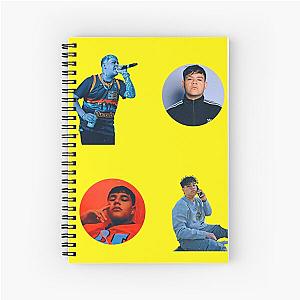 Junior H Sticker Pack - Junior H Stickers  Pin Spiral Notebook