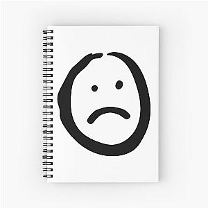 junior h merch sad boyz logo Spiral Notebook