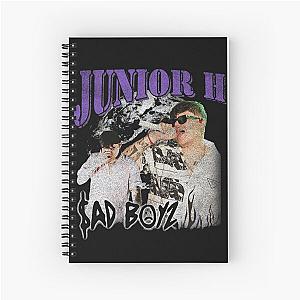 Junior H Sad Boyz Vintage Spiral Notebook