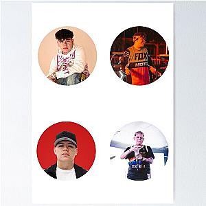 Junior H Sticker Funny Pack Poster