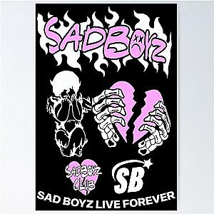 Junior H Merch Sad Boyz Poster