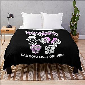 Junior H Merch Sad Boyz Throw Blanket